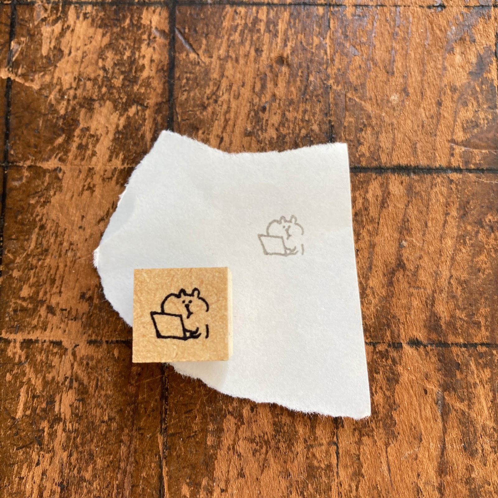 ミニはんこ仕事